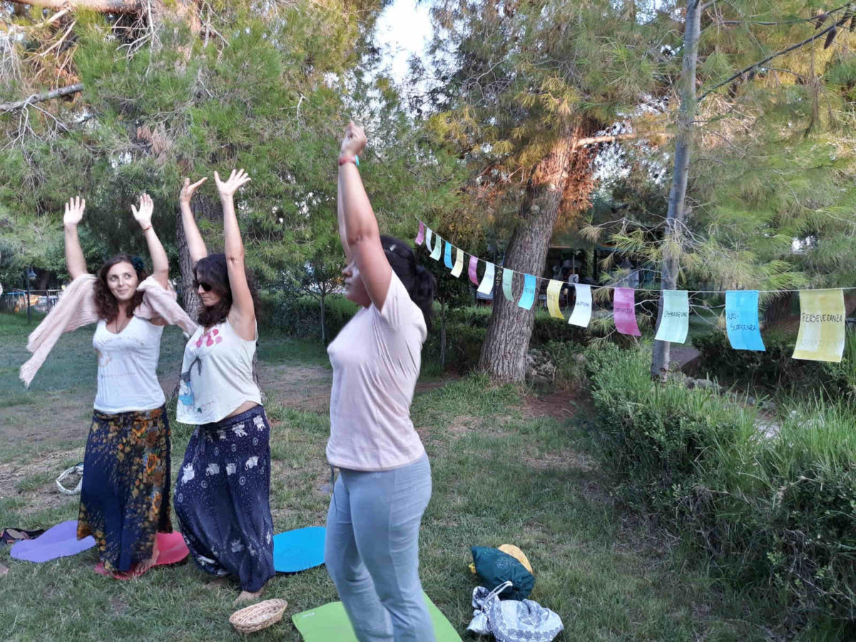 Yoga per bambini - Yoga in famiglia, Noto, Terra di Pace, settembre 2018 (2)