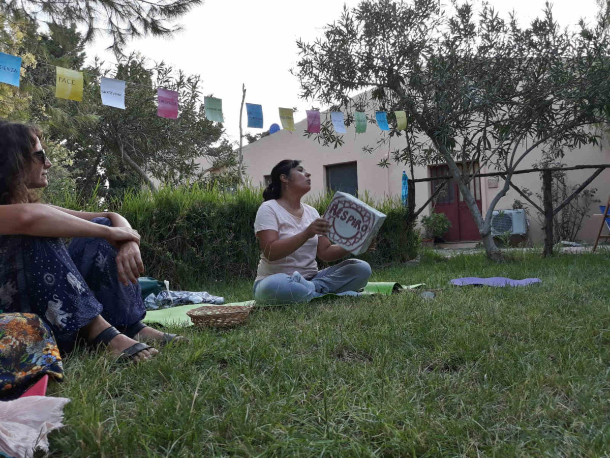 Yoga per bambini - Yoga in famiglia, Noto, Terra di Pace, settembre 2018 (5)