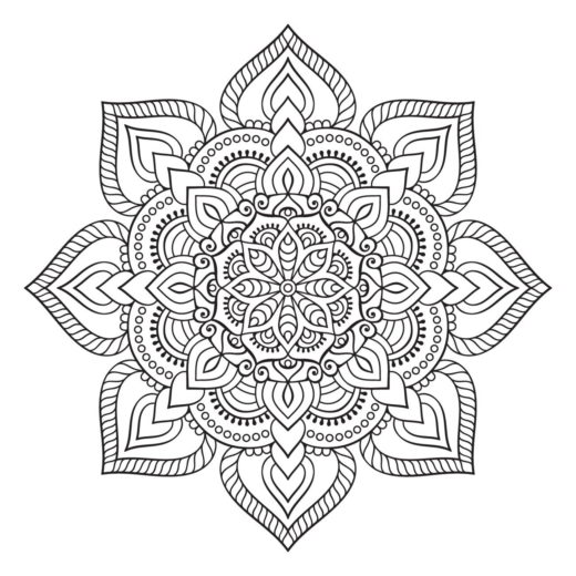 Mandalas para colorear y relajarse