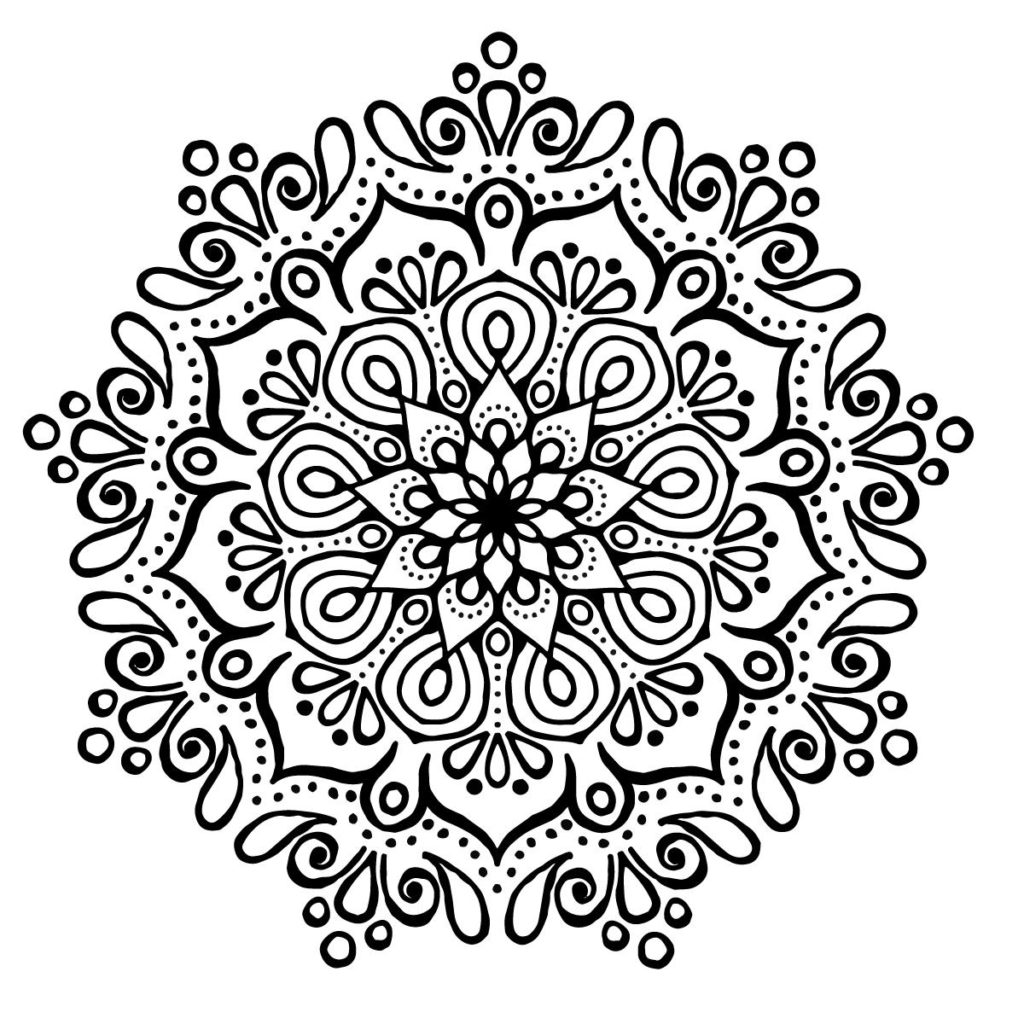 Mandalas para colorear y relajarse