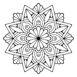 Mandalas para colorear y relajarse