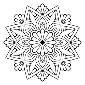 Mandalas para colorear y relajarse