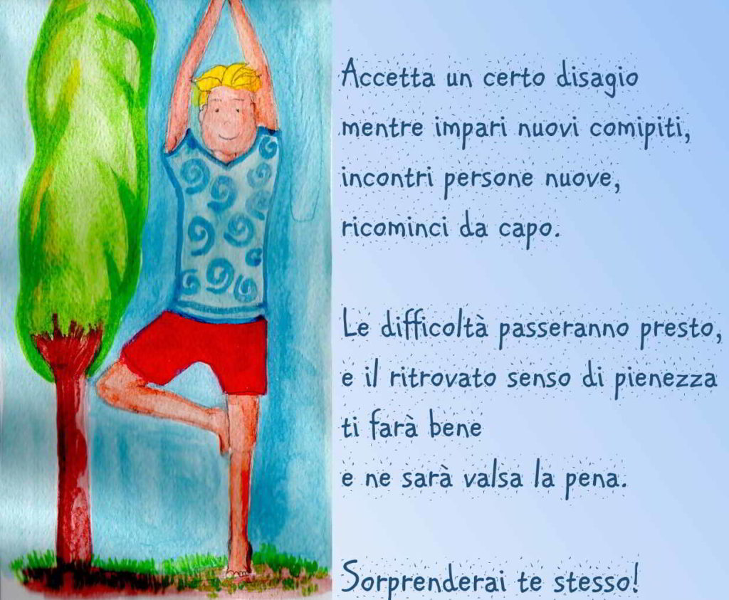 Yoga pensiero per bambini